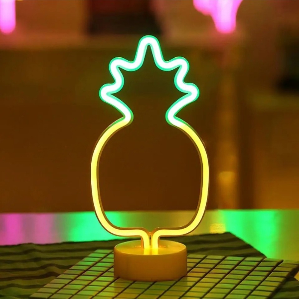 Ananas Neon LED Lamba Ananas Neon LED Lamba