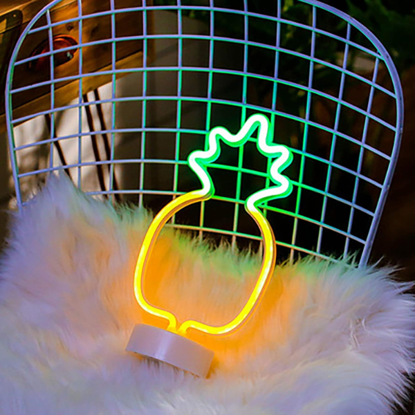 Ananas Neon LED Lamba Ananas Neon LED Lamba