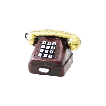 Ankesörlü Telefon Tasarımlı Vintage Dekoratif Biblo - Reçine Malzeme Ankesörlü Telefon Tasarımlı Vintage Dekoratif Biblo - Reçine Malzeme