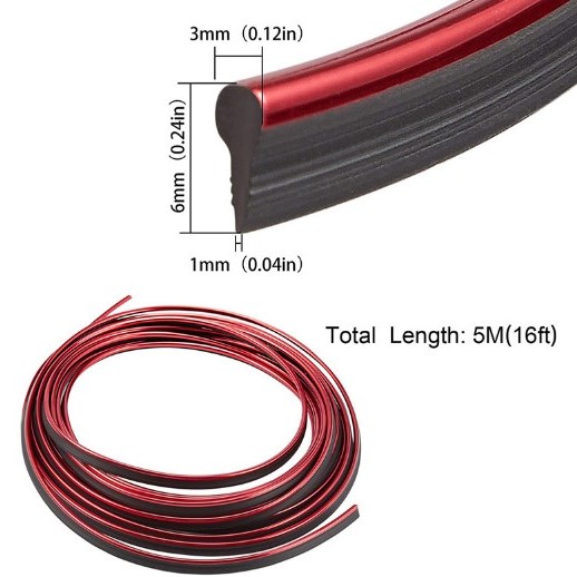 Araba Dekorasyon 5 Metre Şerit Trim Araba Dekorasyon 5 Metre Şerit Trim