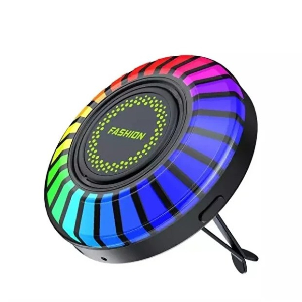 Araç İçi Koku Hazneli RGB Sese Duyarlı LED Işık 