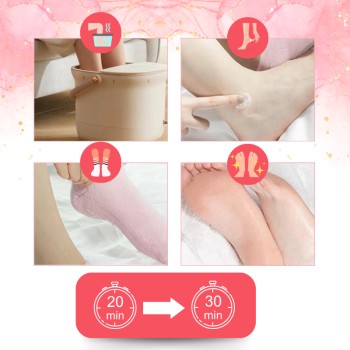 Ayak Nemlendirici Jel SPA Çorabı - Yumuşatıcı Jel Kaplama Ayak Nemlendirici Jel SPA Çorabı - Yumuşatıcı Jel Kaplama