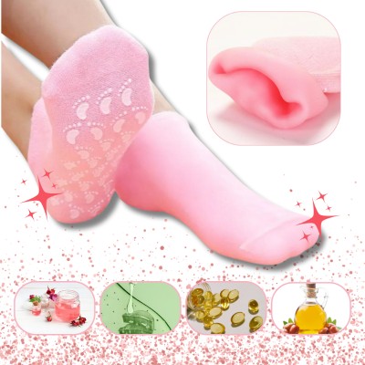 Ayak Nemlendirici Jel SPA Çorabı - Yumuşatıcı Jel Kaplama Ayak Nemlendirici Jel SPA Çorabı - Yumuşatıcı Jel Kaplama