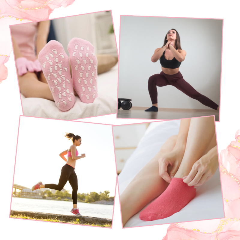 Ayak Nemlendirici Jel SPA Çorabı - Yumuşatıcı Jel Kaplama Ayak Nemlendirici Jel SPA Çorabı - Yumuşatıcı Jel Kaplama