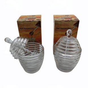 Bal Kavanozu - Şeffaf - Plastik Bal Kavanozu - Şeffaf - Plastik