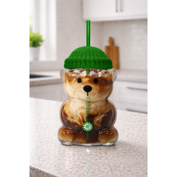 Bearista Plastik Soğuk İçecek Bardağı Bearista Plastik Soğuk İçecek Bardağı