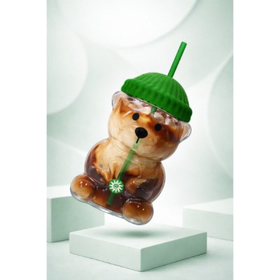 Bearista Plastik Soğuk İçecek Bardağı Bearista Plastik Soğuk İçecek Bardağı