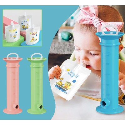 Bebek Püre Doldurma Aparatı Seti - 10 Yedek Püre Paketli Bebek Püre Doldurma Aparatı Seti - 10 Yedek Püre Paketli