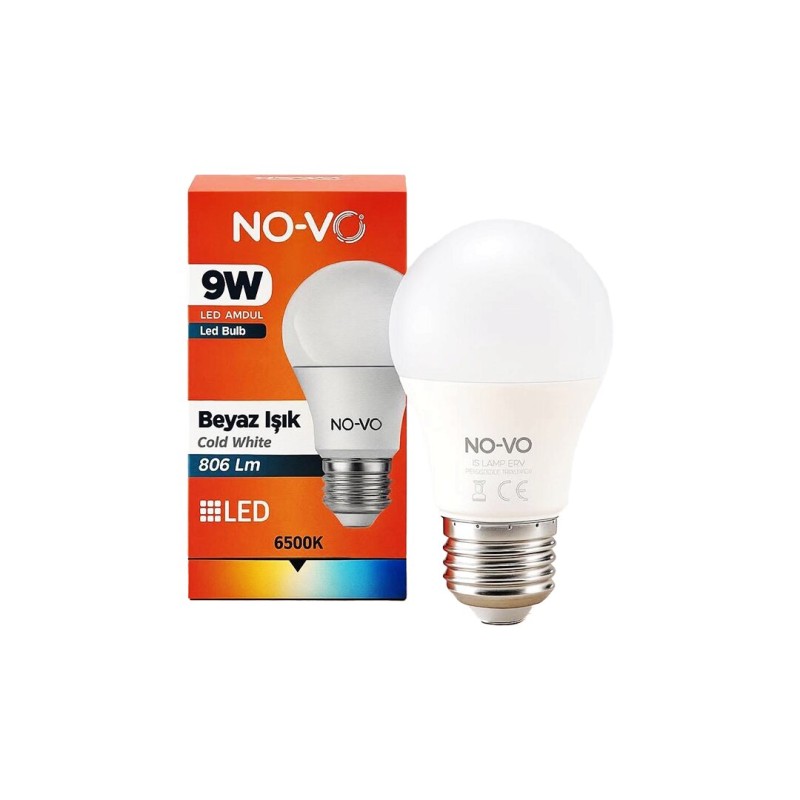 Beyaz Led Ampul - 9W - E27 Duy Beyaz Led Ampul - 9W - E27 Duy