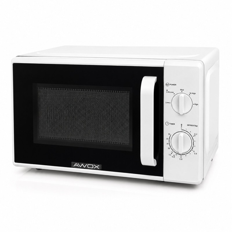 Beyaz Mikrodalga Fırın - Klasik Ön Panel - 20 Litre Kapasite Beyaz Mikrodalga Fırın - Klasik Ön Panel - 20 Litre Kapasite