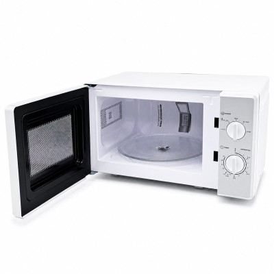 Beyaz Mikrodalga Fırın - Klasik Ön Panel - 20 Litre Kapasite Beyaz Mikrodalga Fırın - Klasik Ön Panel - 20 Litre Kapasite
