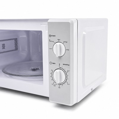 Beyaz Mikrodalga Fırın - Klasik Ön Panel - 20 Litre Kapasite Beyaz Mikrodalga Fırın - Klasik Ön Panel - 20 Litre Kapasite