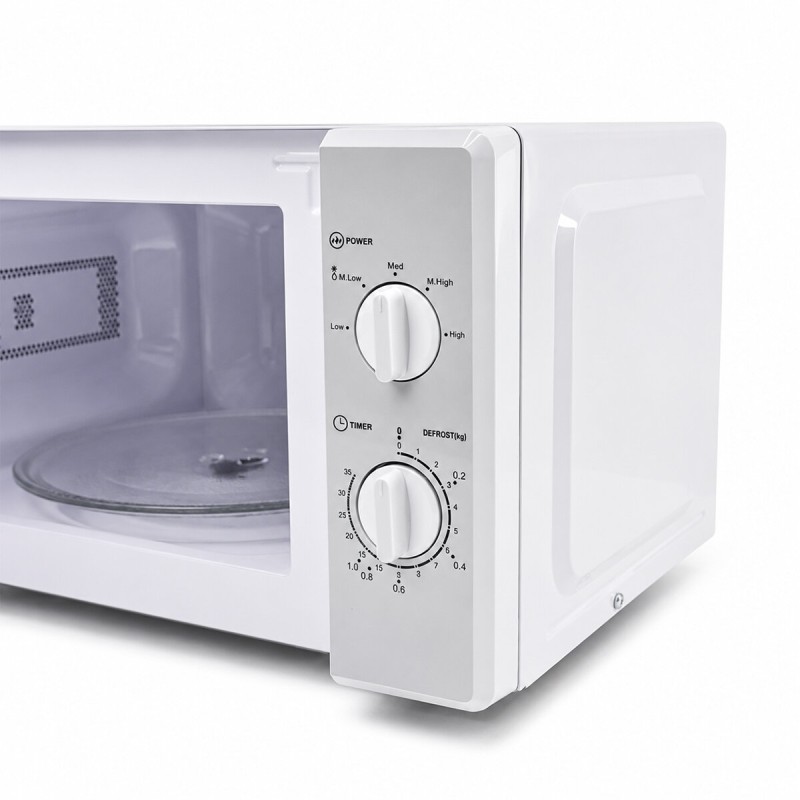 Beyaz Mikrodalga Fırın - Klasik Ön Panel - 20 Litre Kapasite Beyaz Mikrodalga Fırın - Klasik Ön Panel - 20 Litre Kapasite