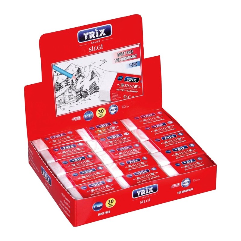 Beyaz Silgi - Küçük - Toz Bırakmaz Beyaz Silgi - Küçük - Toz Bırakmaz