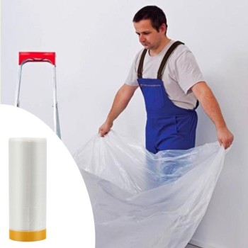 Boya Badana Eşya Koruma Yapışkanlı Örtü 280 cm x 15 mt Boya Badana Eşya Koruma Yapışkanlı Örtü 280 cm x 15 mt
