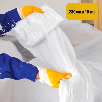 Boya Badana Eşya Koruma Yapışkanlı Örtü 280 cm x 15 mt Boya Badana Eşya Koruma Yapışkanlı Örtü 280 cm x 15 mt