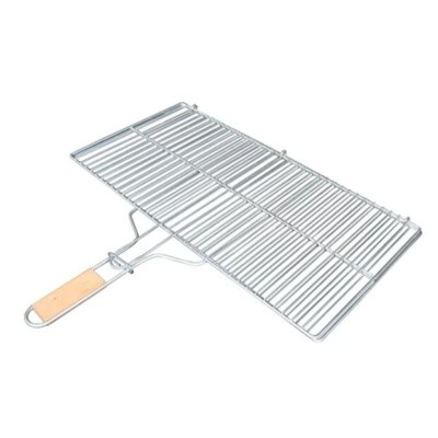 Büyük Boy Mangal Izgarası - 50x30 cm - Ahşap Saplı Büyük Boy Mangal Izgarası - 50x30 cm - Ahşap Saplı