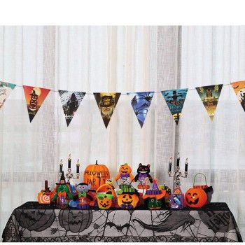 Cadılar Bayramı Halloween Flama Bayrak Banner Süs 8 li Cadılar Bayramı Halloween Flama Bayrak Banner Süs 8 li