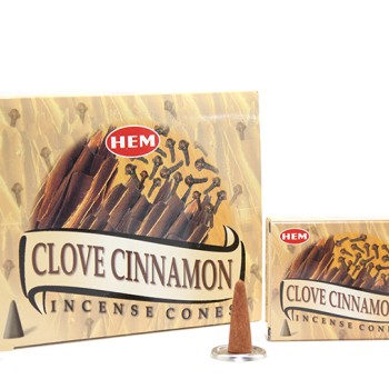 Clove Cinnamon Aromalı Konik Tütsü Clove Cinnamon Aromalı Konik Tütsü