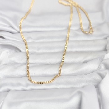 CM 14K Gold Renk 60 cm Zincir Kadın Kolye CM 14K Gold Renk 60 cm Zincir Kadın Kolye