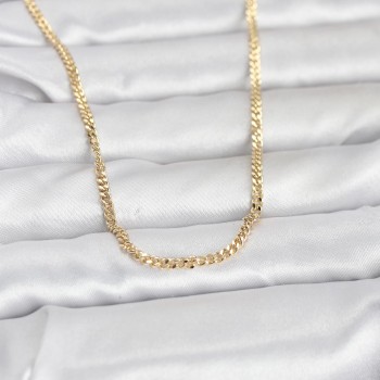 CM 14K Gold Renk 60 cm Zincir Kadın Kolye