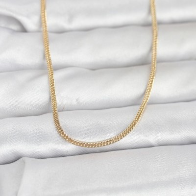CM 14K Gold Renk Dolgun Zincir Model 60 cm Kadın Kolye CM 14K Gold Renk Dolgun Zincir Model 60 cm Kadın Kolye
