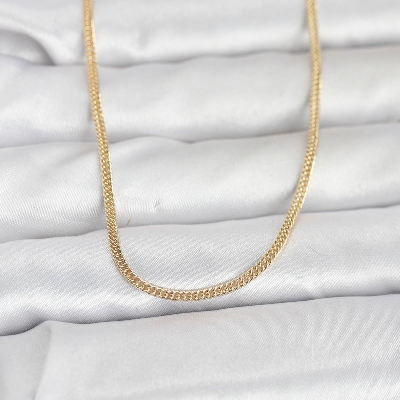 CM 14K Gold Renk Dolgun Zincir Model 60 cm Kadın Kolye CM 14K Gold Renk Dolgun Zincir Model 60 cm Kadın Kolye