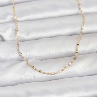 CM 14K Gold Renk Gemici Zincir Model 60 cm Kadın Kolye CM 14K Gold Renk Gemici Zincir Model 60 cm Kadın Kolye