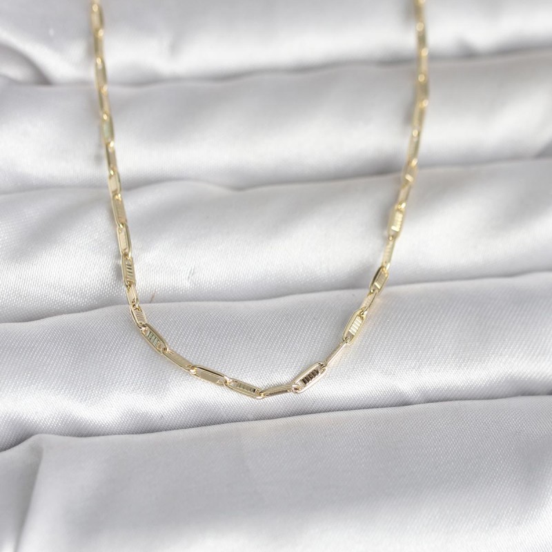 CM 14K Gold Renk İnce Ataç Zincir Model 60 cm Kadın Kolye CM 14K Gold Renk İnce Ataç Zincir Model 60 cm Kadın Kolye