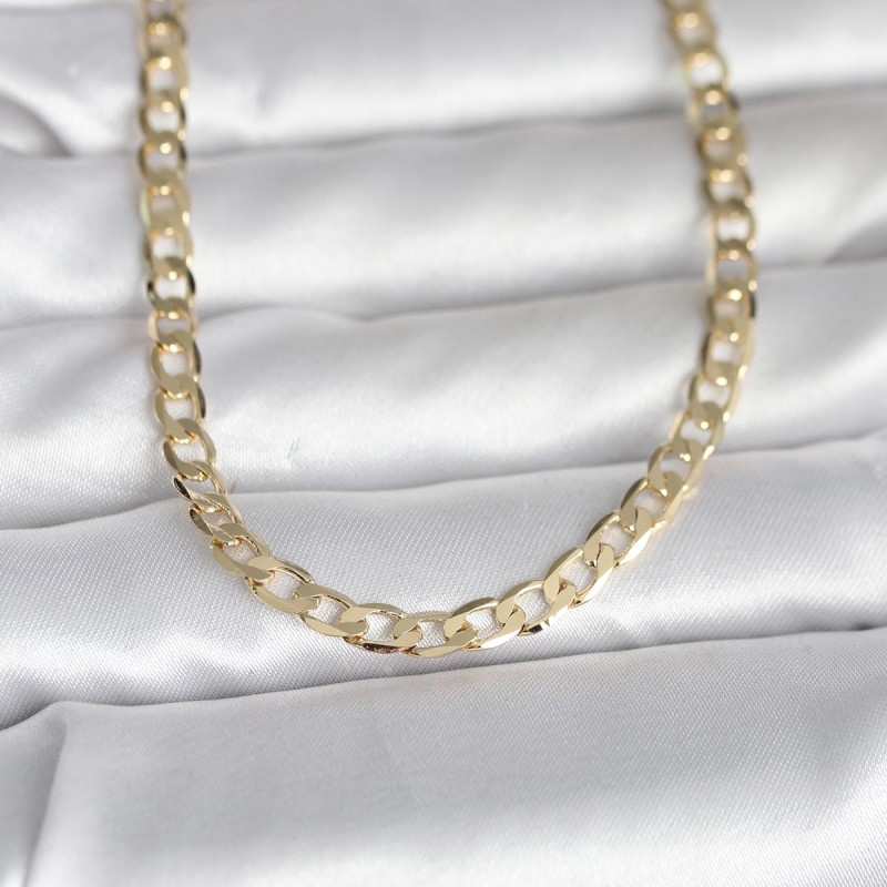 CM 14K Gold Renk Kalın Zincir Model 60 cm Kadın Kolye CM 14K Gold Renk Kalın Zincir Model 60 cm Kadın Kolye