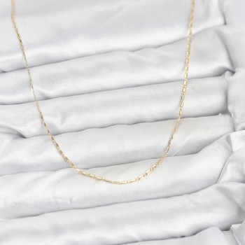 CM 14K Gold Renk Kesme Model 60 cm Kadın Kolye CM 14K Gold Renk Kesme Model 60 cm Kadın Kolye