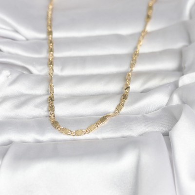 CM 14K Gold Renk Lazer Model 45 cm Kadın Kolye CM 14K Gold Renk Lazer Model 45 cm Kadın Kolye