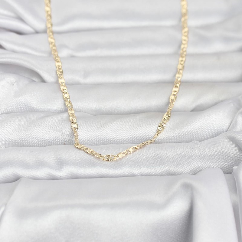 CM 14K Gold Renk Lazer Zincirli Model 60 cm Kadın Kolye CM 14K Gold Renk Lazer Zincirli Model 60 cm Kadın Kolye