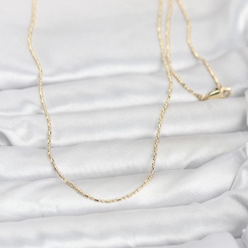 CM 14K Gold Renk Parçalı Topçuk Model 60 cm Kadın Kolye CM 14K Gold Renk Parçalı Topçuk Model 60 cm Kadın Kolye