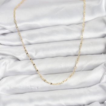 CM 14K Gold Renk Pirinç Gemi Zinciri Model Kadın Kolye CM 14K Gold Renk Pirinç Gemi Zinciri Model Kadın Kolye