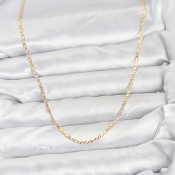 CM 14K Gold Renk Pirinç Lazer Model 60 cm Kadın Kolye CM 14K Gold Renk Pirinç Lazer Model 60 cm Kadın Kolye