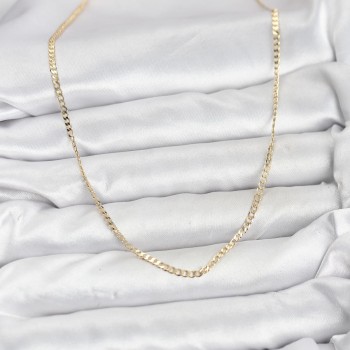 CM 14K Gold Renk Pirinç Zincir Model Kadın Kolye CM 14K Gold Renk Pirinç Zincir Model Kadın Kolye