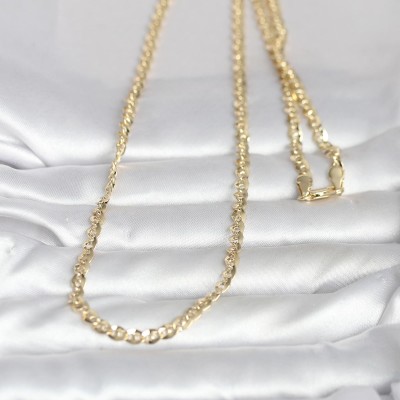 CM 14K Gold Renk Yassı Oval Zincirli Model 60 cm Kadın Kolye CM 14K Gold Renk Yassı Oval Zincirli Model 60 cm Kadın Kolye