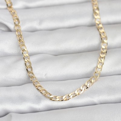 CM 14K Gold Renk Zincir Model 60 cm Kadın Kolye CM 14K Gold Renk Zincir Model 60 cm Kadın Kolye