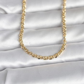 CM 14K Gold Renk Zincir Model 60 cm Kadın Kolye