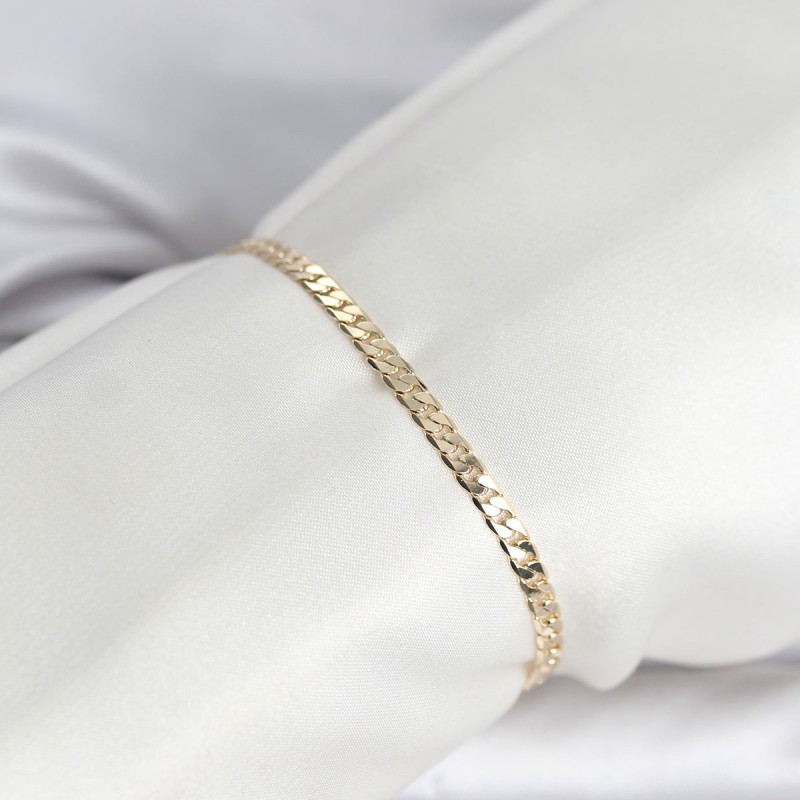 CM 14K Gold Renk Zincirli Model Kadın Bileklik CM 14K Gold Renk Zincirli Model Kadın Bileklik