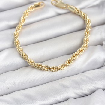 CM Burgu Model Gold Renk Pirinç Kadın Bileklik CM Burgu Model Gold Renk Pirinç Kadın Bileklik