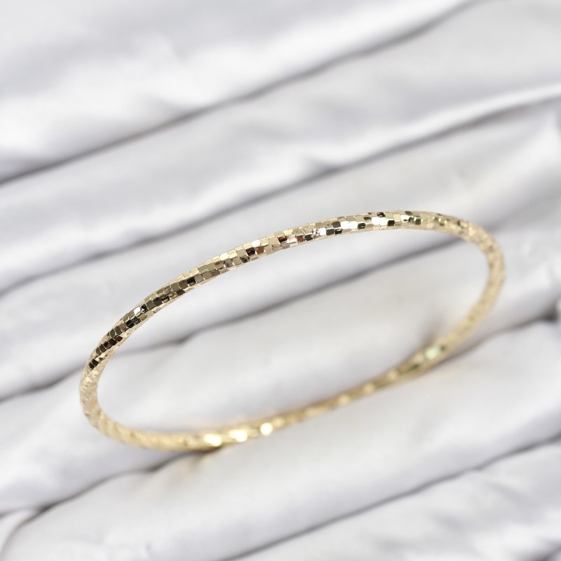 CM Gold Renk Lazer Kesim 65 mm Bilezik CM Gold Renk Lazer Kesim 65 mm Bilezik