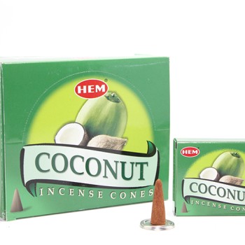 Coconut Aromalı Konik Tütsü Coconut Aromalı Konik Tütsü