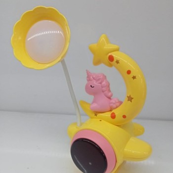 Çocuk Odası Ay ve Unicorn Desenli Gece Lambası Çocuk Odası Ay ve Unicorn Desenli Gece Lambası