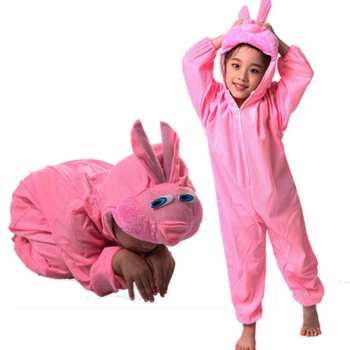 Çocuk Tavşan Kostümü Pembe Renk 2-3 Yaş Çocuk Tavşan Kostümü Pembe Renk 2-3 Yaş