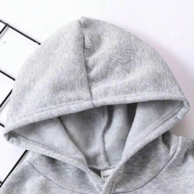 Çocuk Unisex Kapüşonlu Naruto Baskılı Pamuklu Sweatshirt - Gri