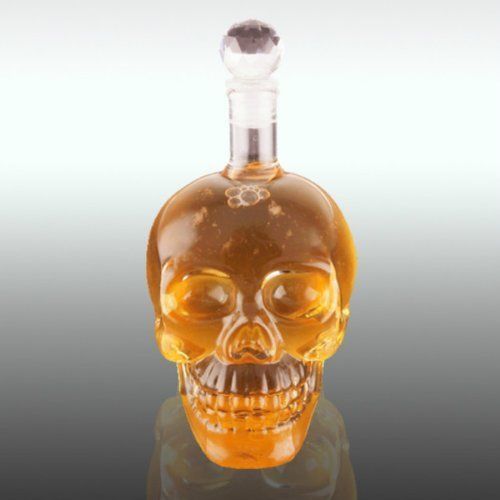 Crystal Head Kuru Kafa Cam Şişe 350 Ml Crystal Head Kuru Kafa Cam Şişe 350 Ml