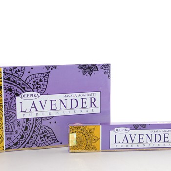 Deepika Lavender Aromalı Çubuk Tütsü Deepika Lavender Aromalı Çubuk Tütsü
