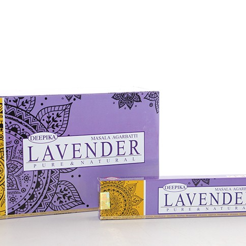 Deepika Lavender Aromalı Çubuk Tütsü Deepika Lavender Aromalı Çubuk Tütsü